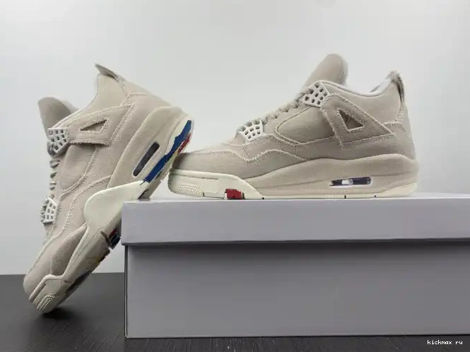 Rep Kickmax DQ4909-100 Jordan Blank (W) Retro 4 Canvas 0507